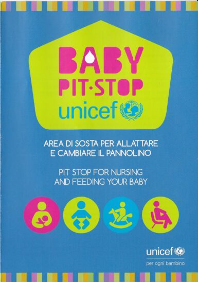 Siamo baby Pit Stop Unicef